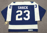 EDDIE SHACK Toronto Maple Leafs 1973 CCM Vintage Throwback NHL Hockey Jersey - BACK