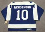 GEORGE ARMSTRONG Toronto Maple Leafs 1970 CCM Vintage Throwback NHL Hockey Jersey - BACK