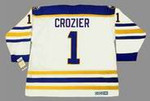 ROGER CROZIER Buffalo Sabres 1974 Home CCM Throwback NHL Hockey Jersey - BACK