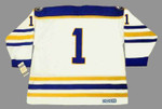 ROGER CROZIER Buffalo Sabres 1974 Home CCM Throwback NHL Hockey Jersey - BACK