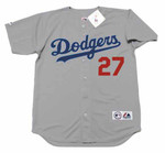 WILLIE CRAWFORD Los Angeles Dodgers 1974 Away Majestic Throwback Baseball Jersey - FRONT