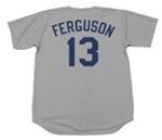 JOE FERGUSON Los Angeles Dodgers 1974 Away Majestic Throwback Baseball Jersey - BACK