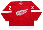 BRAD PARK Detroit Red Wings 1983 Away CCM Throwback NHL Hockey Jersey - FRONT