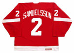 ULF SAMUELSSON Detroit Red Wings 1998 Away CCM Throwback NHL Hockey Jersey - BACK