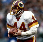JOHN RIGGINS Washington Redskins 1982 Throwback NFL Football Jersey - ACTION
