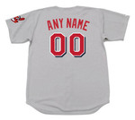 CLEVELAND INDIANS 1970 Majestic Cooperstown Away Customized Jersey - BACK