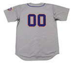 NEW YORK METS 1970's Away Majestic Customized Baseball Throwback Jersey - BACK