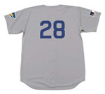 JIM HICKMAN Chicago Cubs 1969 Away Majestic Throwback Baseball Jersey - BACK