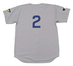 LEO DUROCHER Chicago Cubs 1969 Away Majestic Throwback Baseball Jersey - BACK