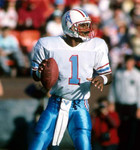 WARREN MOON Houston Oilers 1988 Throwback NFL Football Jersey - ACTION