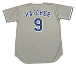 MICKEY HATCHER Los Angeles Dodgers 1988 Away Majestic Throwback Baseball Jersey - Back