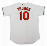 MIGUEL TEJADA Baltimore Orioles 2005 Majestic Authentic Home Baseball Jersey - BACK