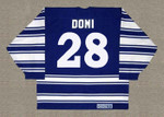 TIE DOMI Toronto Maple Leafs 1996 CCM Vintage Throwback NHL Jersey - BACK