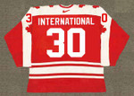 GERRY CHEEVERS Team Canada 1974 Nike Throwback WHA Hockey Jersey - BACK