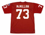 ERNIE McMILLAN St. Louis Cardinals 1969 Throwback NFL Football Jersey - BACK