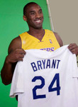 KOBE BRYANT Los Angeles Dodgers 1960's Home Majestic Throwback Baseball Jersey - Action