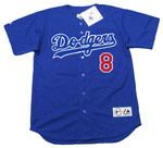 KOBE BRYANT Los Angeles Dodgers 2000's Majestic Throwback Baseball Jersey - Front