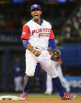 FRANCISCO LINDOR Puerto Rico 2017 World Baseball Classic Throwback Jersey - ACTION