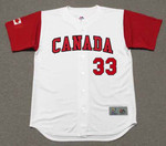 JUSTIN MORNEAU Canada 2017 World Baseball Classic Throwback Jersey - FRONT