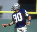 STEVE LARGENT Seattle Seahawks 1981 Throwback NFL Football Jersey - ACTION