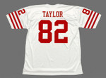 JOHN TAYLOR San Francisco 49ers 1988 Throwback Away NFL Football Jersey - BACK