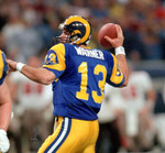 ST. LOUIS RAMS 1990's Throwback NFL Customized Jersey - ACTION