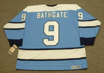 Andy Bathgate 1970 Pittsburgh Penguins NHL Throwback Away Jersey - BACK