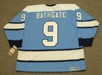 Andy Bathgate 1970 Pittsburgh Penguins NHL Throwback Away Jersey - BACK