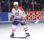 MATS NASLUND Montreal Canadiens 1986 Home CCM Throwback NHL Hockey Jersey - action