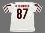 ED O'BRADOVICH Chicago Bears 1969 Away Throwback NFL Football Jersey - BACK