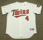 PAUL MOLITOR Minnesota Twins 1998 Majestic Throwback Home Baseball Jersey - FRONT