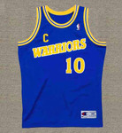 TIM HARDAWAY Golden State Warriors 1994 Throwback NBA Basketball Jersey - FRONT