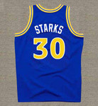 JOHN STARKS Golden State Warriors 1988 Throwback NBA Basketball Jersey - BACK