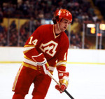 KENT NILSSON Atlanta Flames 1979 CCM Vintage Throwback NHL Hockey Jersey - ACTION