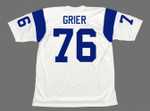 ROSEY GRIER Los Angeles Rams 1960's Throwback NFL Football Jersey - BACK