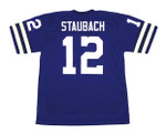 ROGER STAUBACH Dallas Cowboys 1971 Throwback NFL Football Jersey - BACK