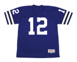 ROGER STAUBACH Dallas Cowboys 1971 Throwback NFL Football Jersey - FRONT