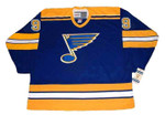 PERRY TURNBULL St. Louis Blues 1980 CCM Vintage Throwback NHL Hockey Jersey - FRONT