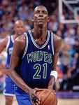 KEVIN GARNETT Minnesota Timberwolves 1996 NBA Throwback Basketball Jersey - ACTION