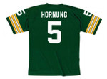 PAUL HORNUNG Green Bay Packers 1960's Throwback NFL Football Jersey - BACK