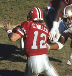 CHRIS MILLER Atlanta Falcons 1989 Home Throwback NFL Football Jersey - ACTION