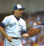DAVE STIEB Toronto Blue Jays 1990 Majestic Throwback Home Baseball Jersey - ACTION