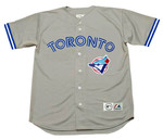TOM HENKE Toronto Blue Jays 1992 Majestic Throwback Away Baseball Jersey - FRONT