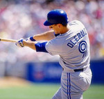 JOHN OLERUD Toronto Blue Jays 1992 Majestic Throwback Away Baseball Jersey - ACTION