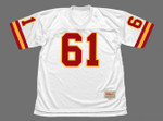 CURLY CULP Kansas City Chiefs 1973 Throwback NFL Football Jersey - FRONT