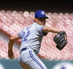 JIMMY KEY Toronto Blue Jays 1990 Majestic Throwback Away Baseball Jersey - ACTION