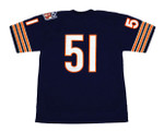 DICK BUTKUS Chicago Bears 1969 Home Throwback NFL Football Jersey - BACK