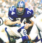 BOB LILLY Dallas Cowboys 1969 Throwback NFL Football Jersey - ACTION