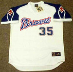 PHIL NIEKRO Atlanta Braves 1974 Majestic Cooperstown Throwback Baseball Jersey