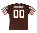 CLEVELAND BROWNS 1970's Throwback NFL Customized Jersey - BACK
